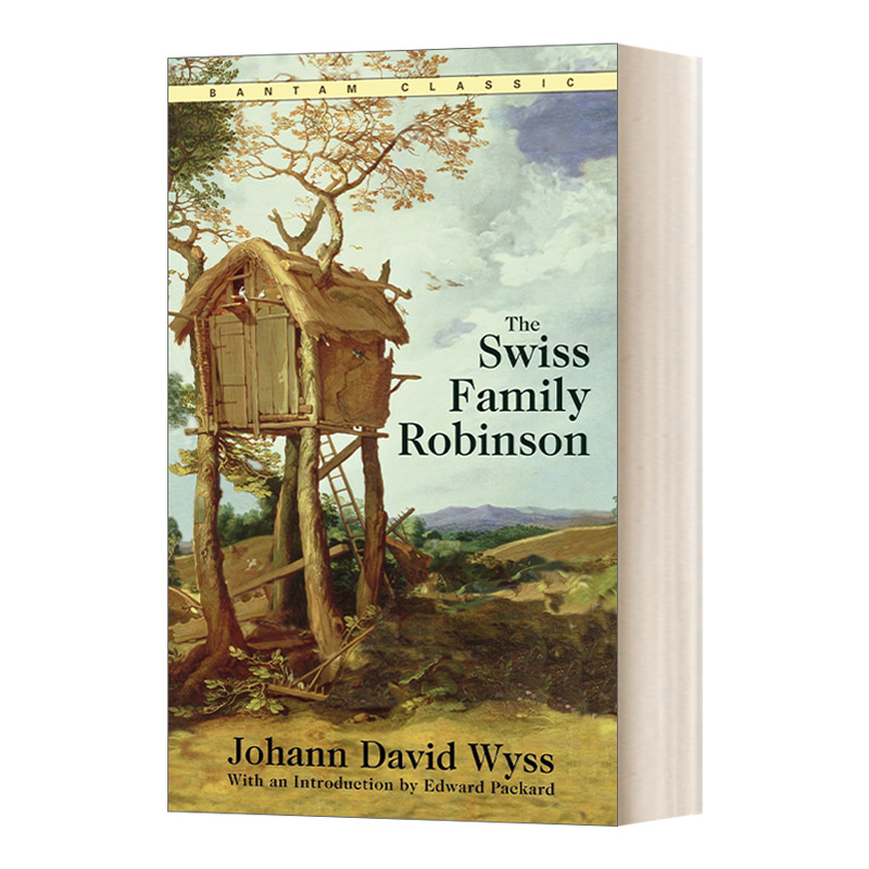 海角一乐园 The Swiss Family Robinson 英文原版经典小说 Bantam Classics 进口英语书籍
