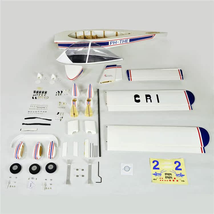 CRI CRI 70EP 小蟋蟀 固定翼电动飞机模型 遥控轻木飞机