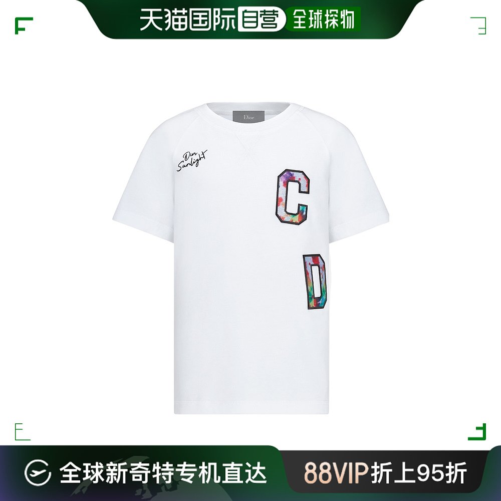 香港直邮Dior 圆领短袖T恤 2WBM23TEEM