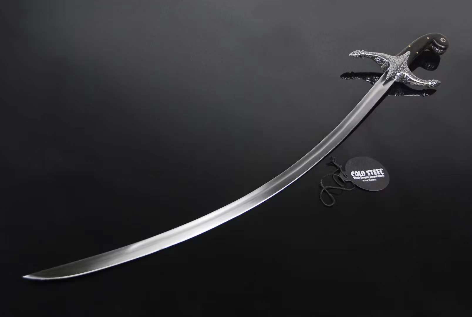 影视周边冷钢88SYS Scimitar Sword 半月弯叨工艺收藏品未开刃