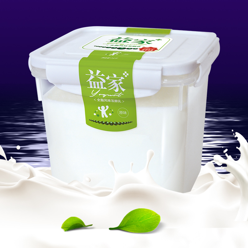 【顺丰发货】天润益家2kg方桶装新疆老酸奶网红水果捞润康低温奶