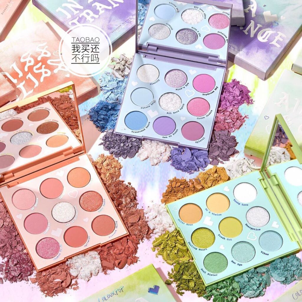 Colourpop扎染Tie Dye眼影盘Miss Bliss/Aura & Out/In a Trance