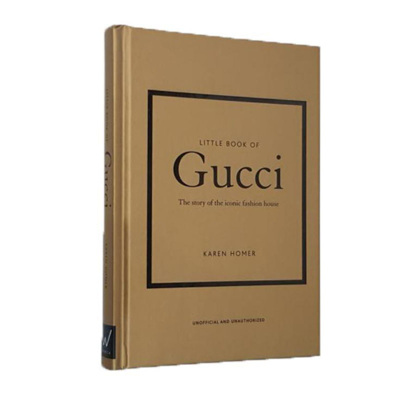 现货 英文原版 古驰小书 Little Book of Gucci Karen Homer Gucci 时尚品牌发展历史故事 古驰 时尚小书 服装设计