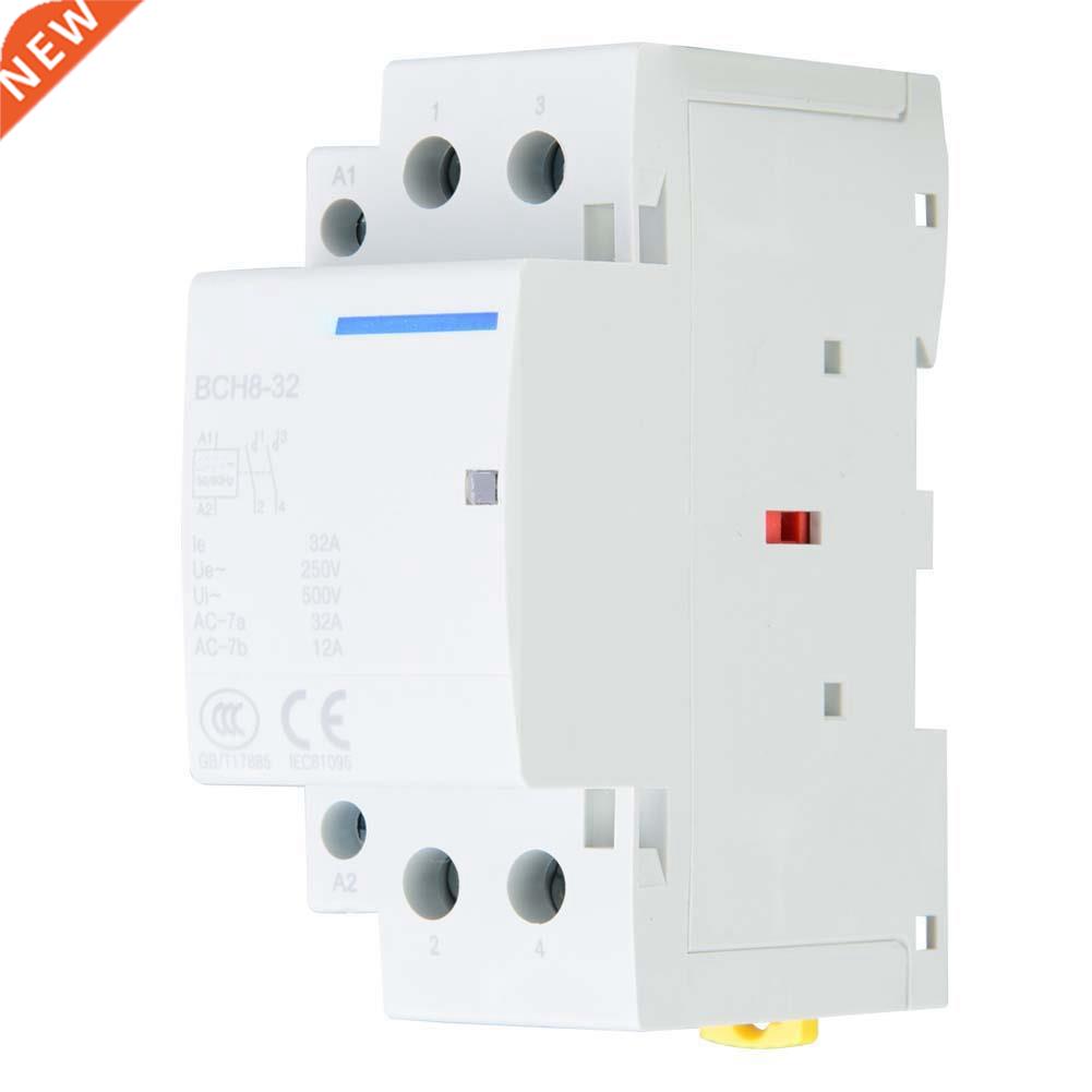 2P 2A Low Power Consumption Household DIN Rail AC Contactor