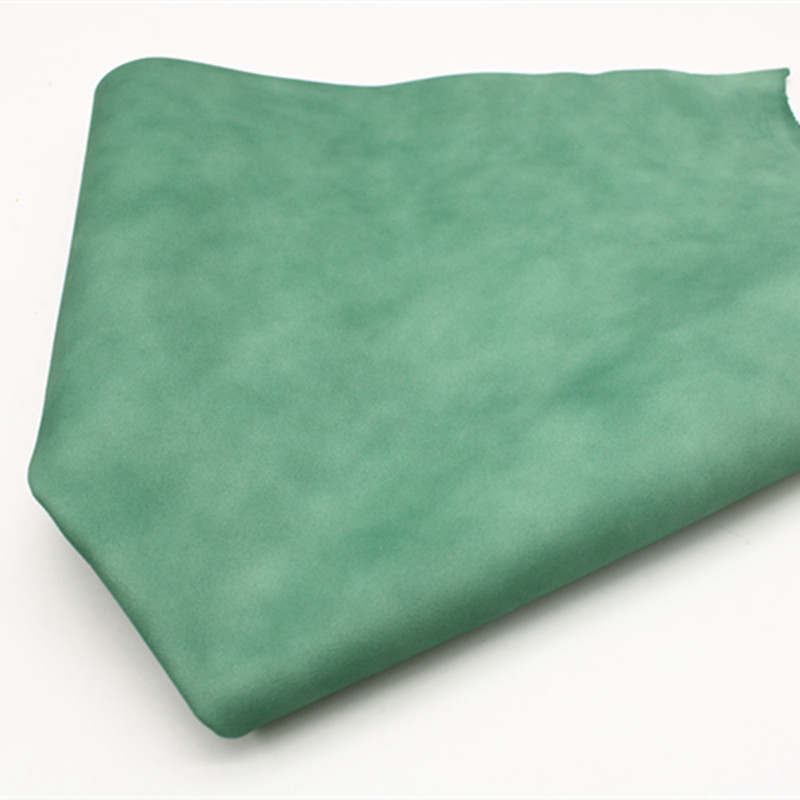 头层牛皮沙发皮料真皮平纹青绿色套色抱枕靠垫沙发靠枕整张牛皮料