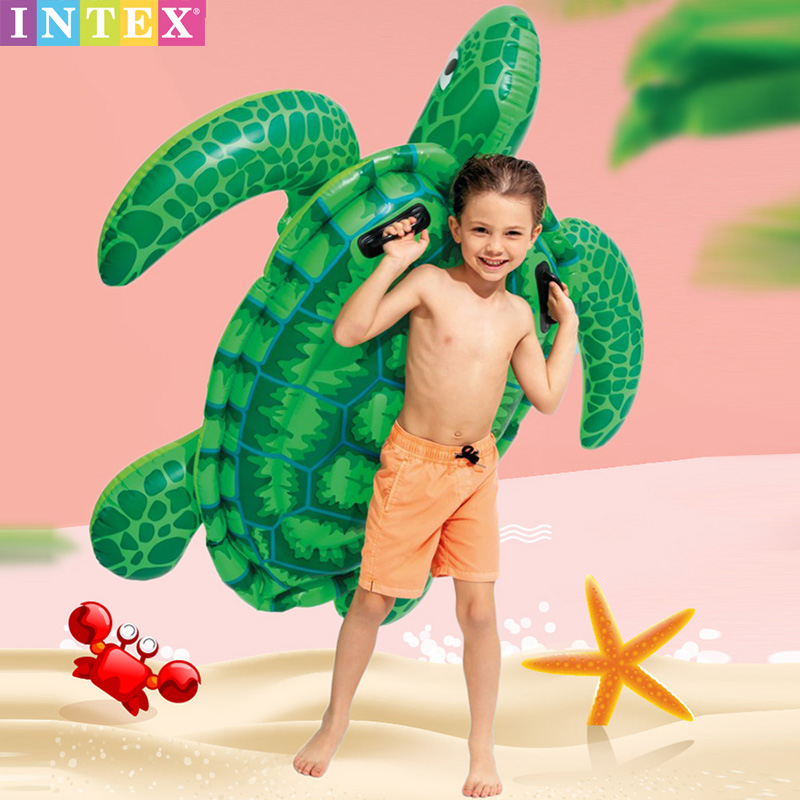 儿童成人沙滩充气玩具水上乐园创意动物浮排游泳馆戏水坐骑气垫