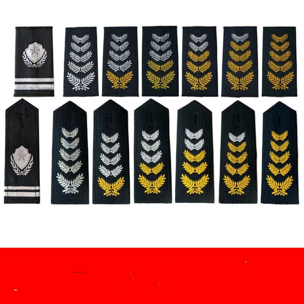 新款保安红旗魔术贴标志肩牌物业工作服配件臂章安保七件套全套标