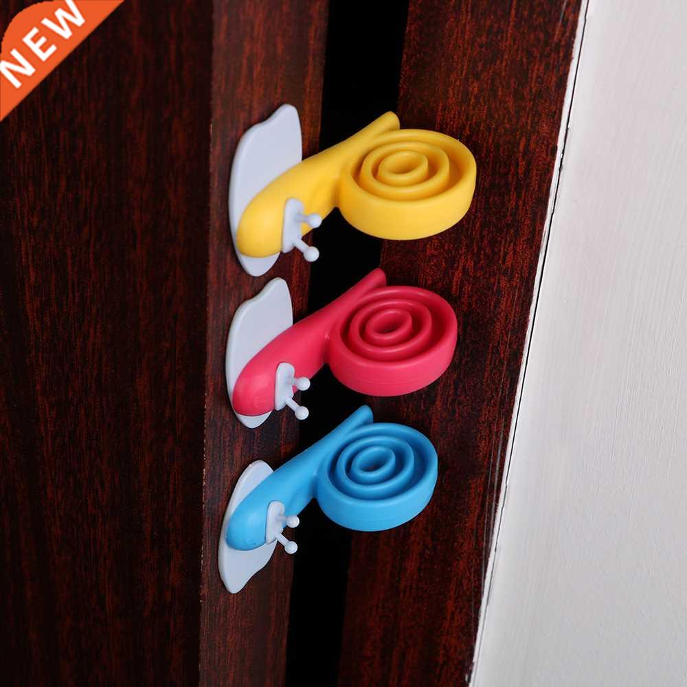 3pcs Cute Snail Shaped Silicone Door Stops Wedge Holder for