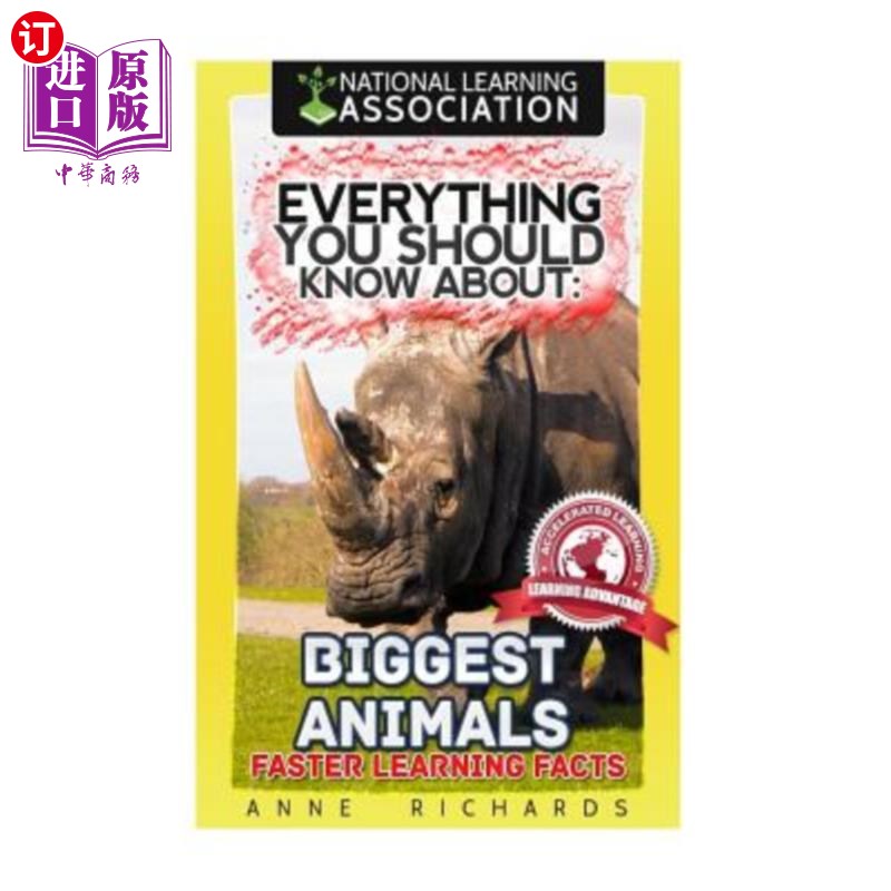 海外直订Everything You Should Know About: Biggest Animals 你应该知道的一切:最大的动物