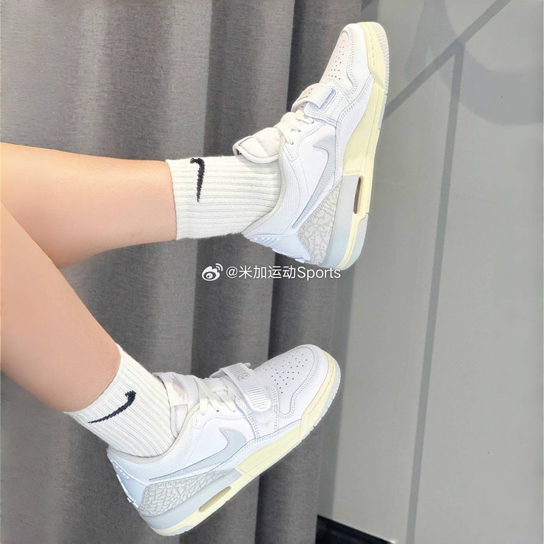 耐克/Air Jordan Legacy AJ312 白银色 复古篮球鞋男女HJ3483-101