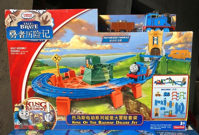托马斯&朋友电动城堡大冒险轨道BGL99小火车套装儿童益智玩具