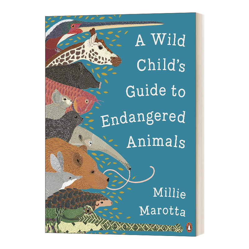英文原版小说 A Wild Child's Guide to Endangered Animals 野生濒危动物指南 英文版 进口英语原版书籍