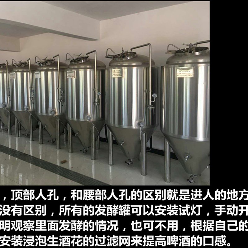 促定制精酿啤酒设备啤酒机器山东济南酿造大型做酒.工艺生产