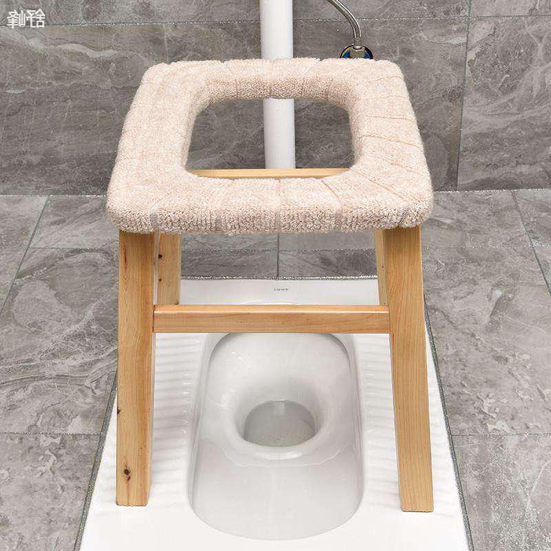 老年人坐便器结实耐用腿骨折坐着上厕所的木椅子神器假马桶凳登坑