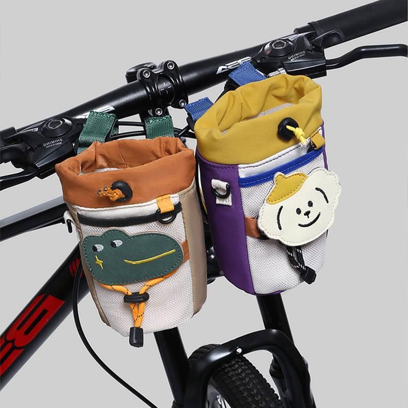 自行车车头包公路车前把包前置挂包儿童山地车储物袋水杯包前梁包