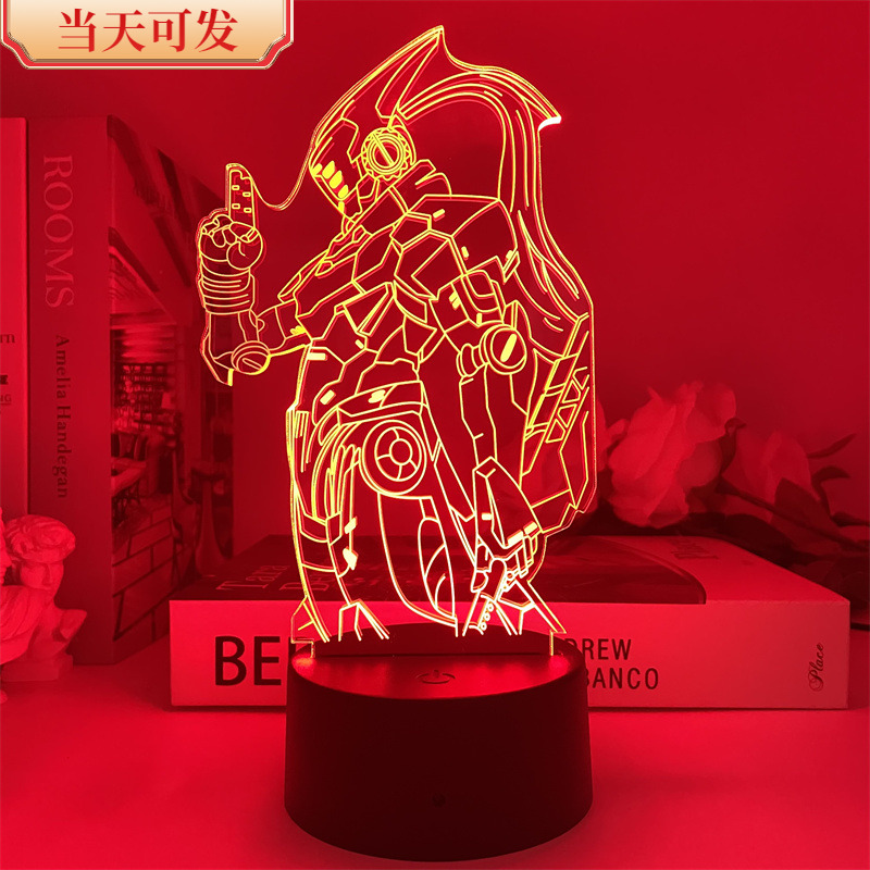 3D小夜灯英雄联盟剑圣剑豪凯隐模型周边游戏手办盲盒礼物立牌台灯