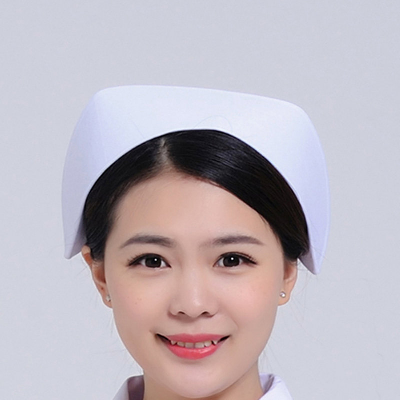 护士帽燕尾帽护士长帽白色护士帽粉色蓝色护士帽护士裤护士服大褂
