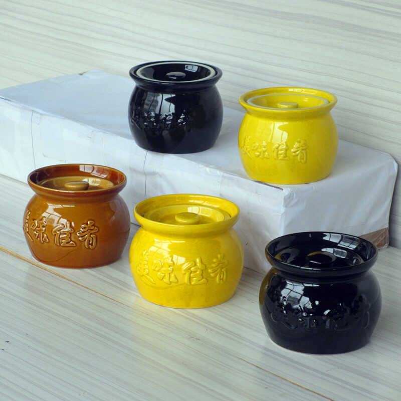 瓦罐炖盅小瓦盖炖罐一人份瓦罐汤盅商用家用隔水炖罐沙县小吃器皿