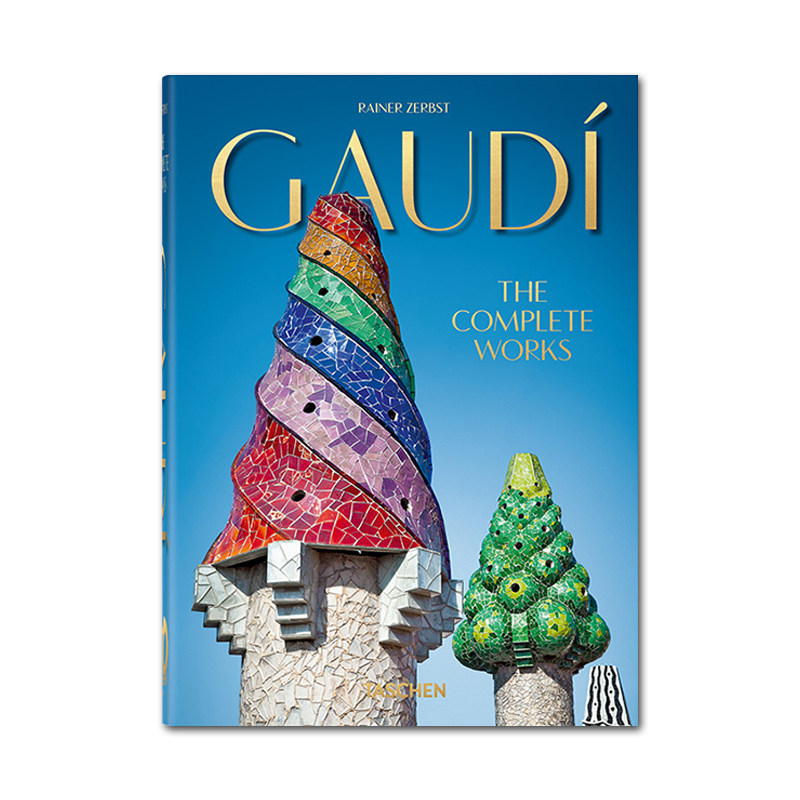 现货 英文原版 高迪的建筑系全集| 献给建筑设计爱好者40th Anniversary Edition 40周年珍藏版The Complete Gaudí