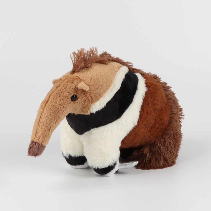 新品跨境新品anteater plush仿真食蚁兽毛绒玩具公仔卡通可爱礼物
