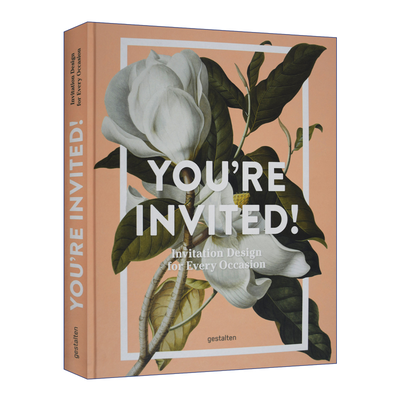 英文原版 You're Invited! Invitation Design for Every Occasion 邀请你了！不同场合的邀请函设计 精装 英文版 进口英语书籍