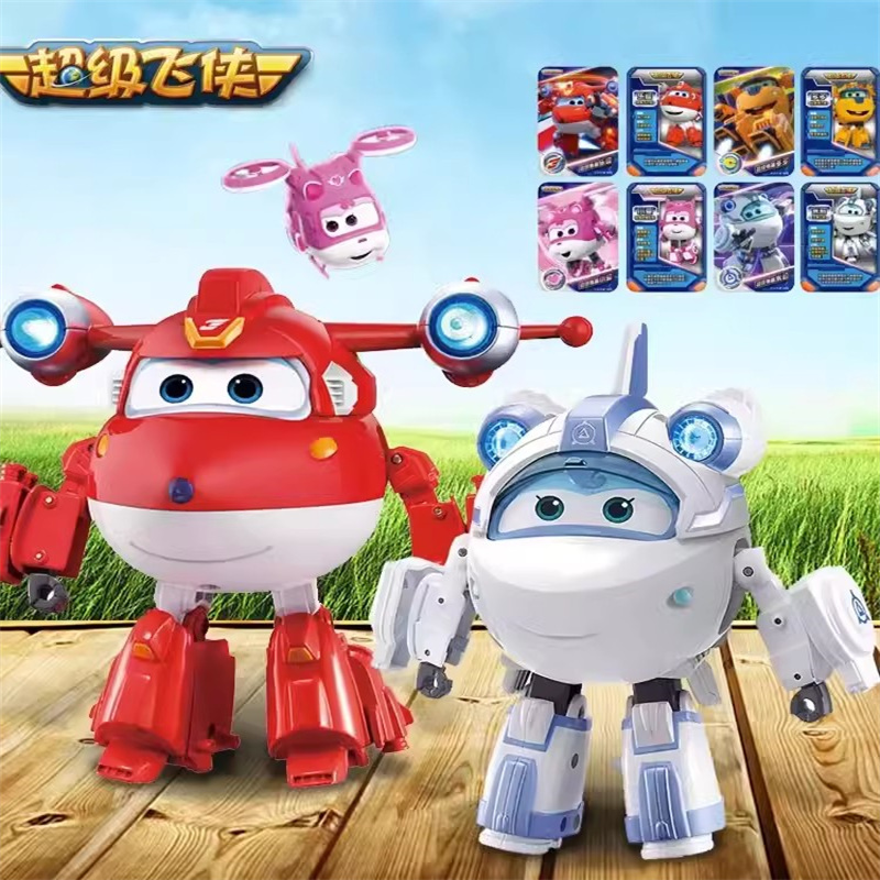 超级玩具飞侠装备声光版乐迪变形机器人玩具小爱儿童男孩女孩正版