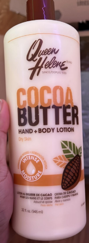现货 Queen Helene Cocoa Butter Hand and Body Lotion 907g