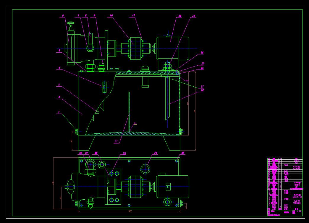 J1008-单柱校正压装液压机设计CAD图