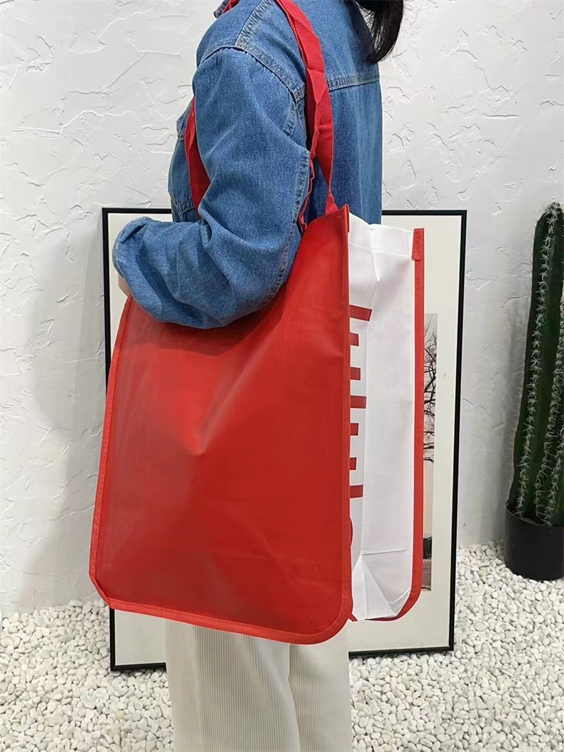 【品牌定制款环保袋】满6包 邮 休闲运动购物袋 便携手提袋瑜伽袋
