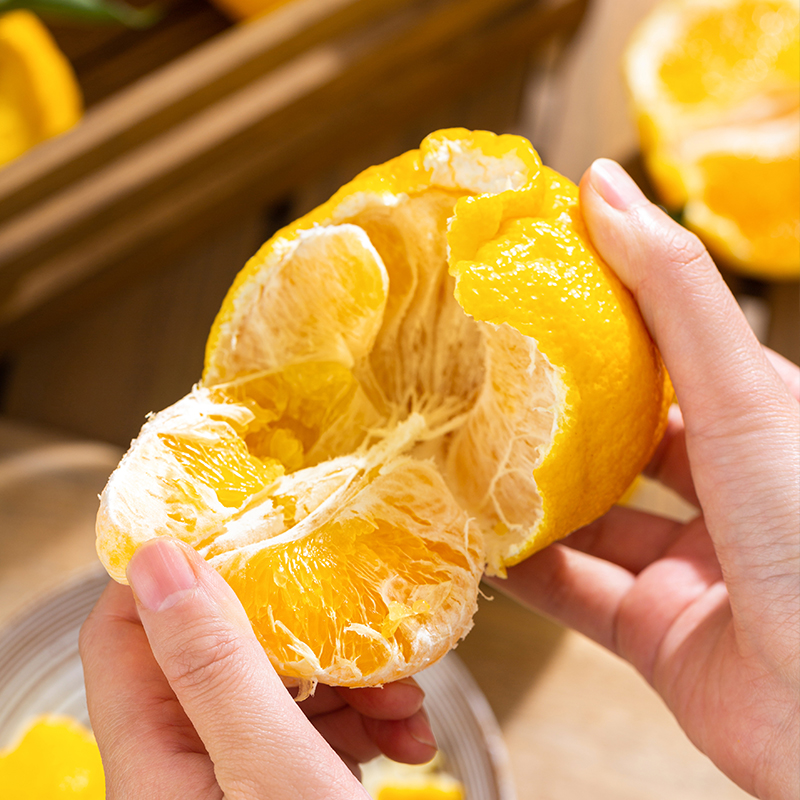 每天水果优选四川柠檬不知火丑橘酸甜当季新鲜采摘发顺丰柑橘整箱