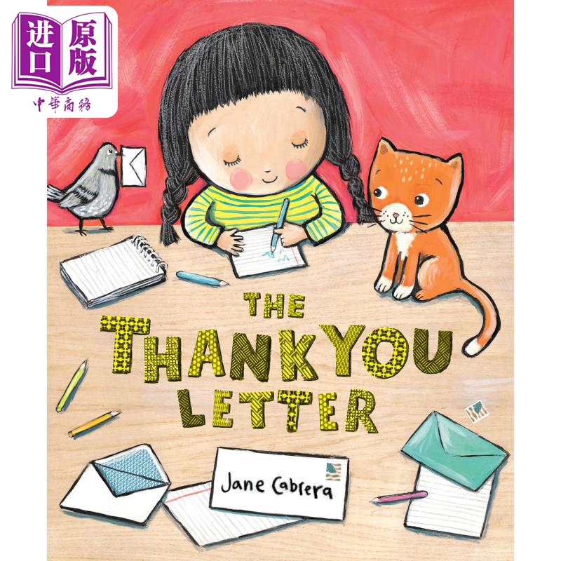 现货 Jane Cabrera The Thank You Letter 珍卡布雷拉 感谢信 英文原版 儿童绘本 故事图画书【中商原版】
