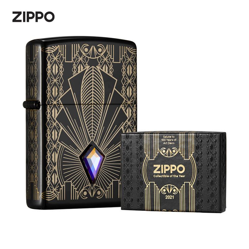 芝宝zippo打火机正版2021年度机金粉世家大礼盒男士收藏级限量版