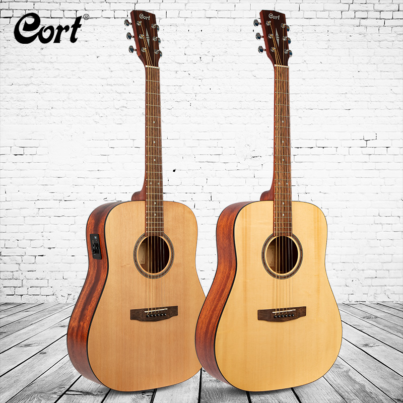 Cort考特ADS810 AF510 AD850S/E民谣吉他40寸41寸单板电箱吉他
