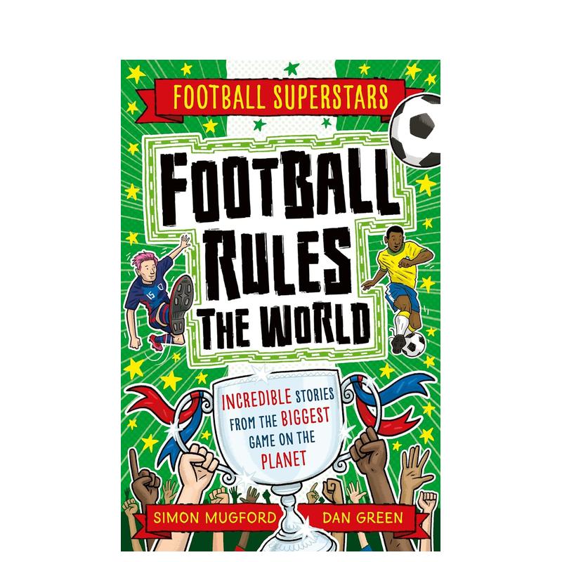 【预售】足球明星特辑：辉煌的足球 【Football Superstars】Football Rules the World 原版英文漫画
