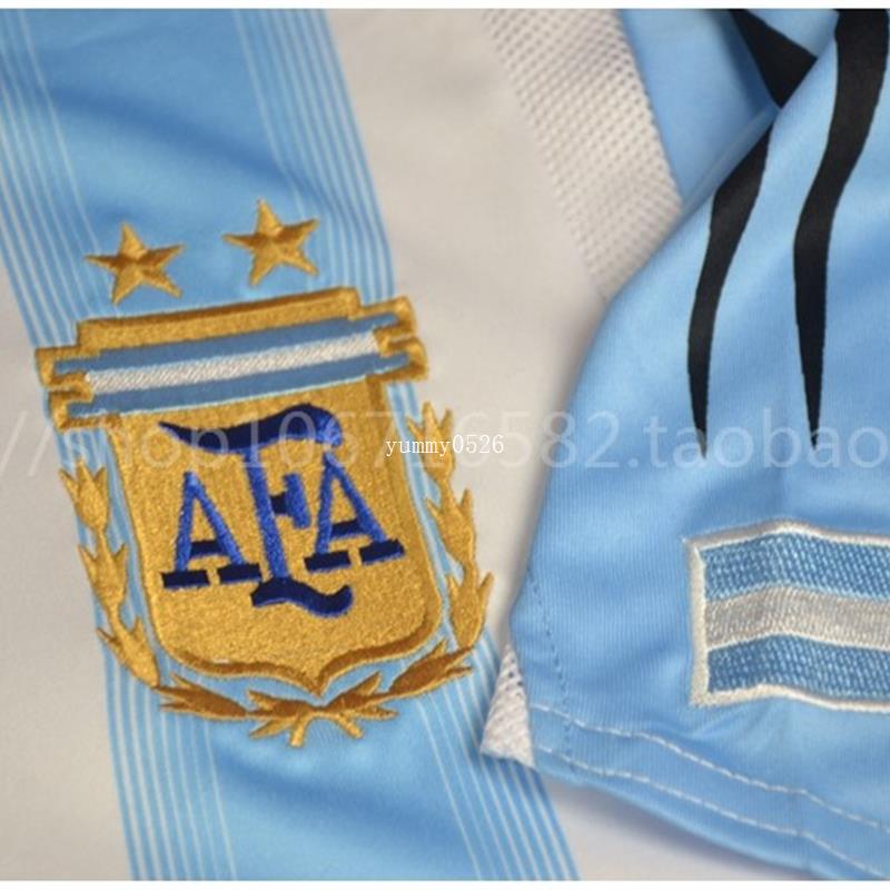 2004阿根廷主场美洲杯世青赛梅西克雷斯波巴蒂萨内蒂里克尔梅球衣
