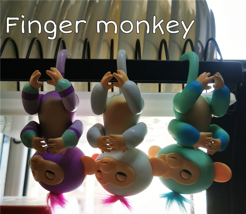 【盛夏】出口欧美超可爱 摇头 语音眨眼 小猴子电子玩具