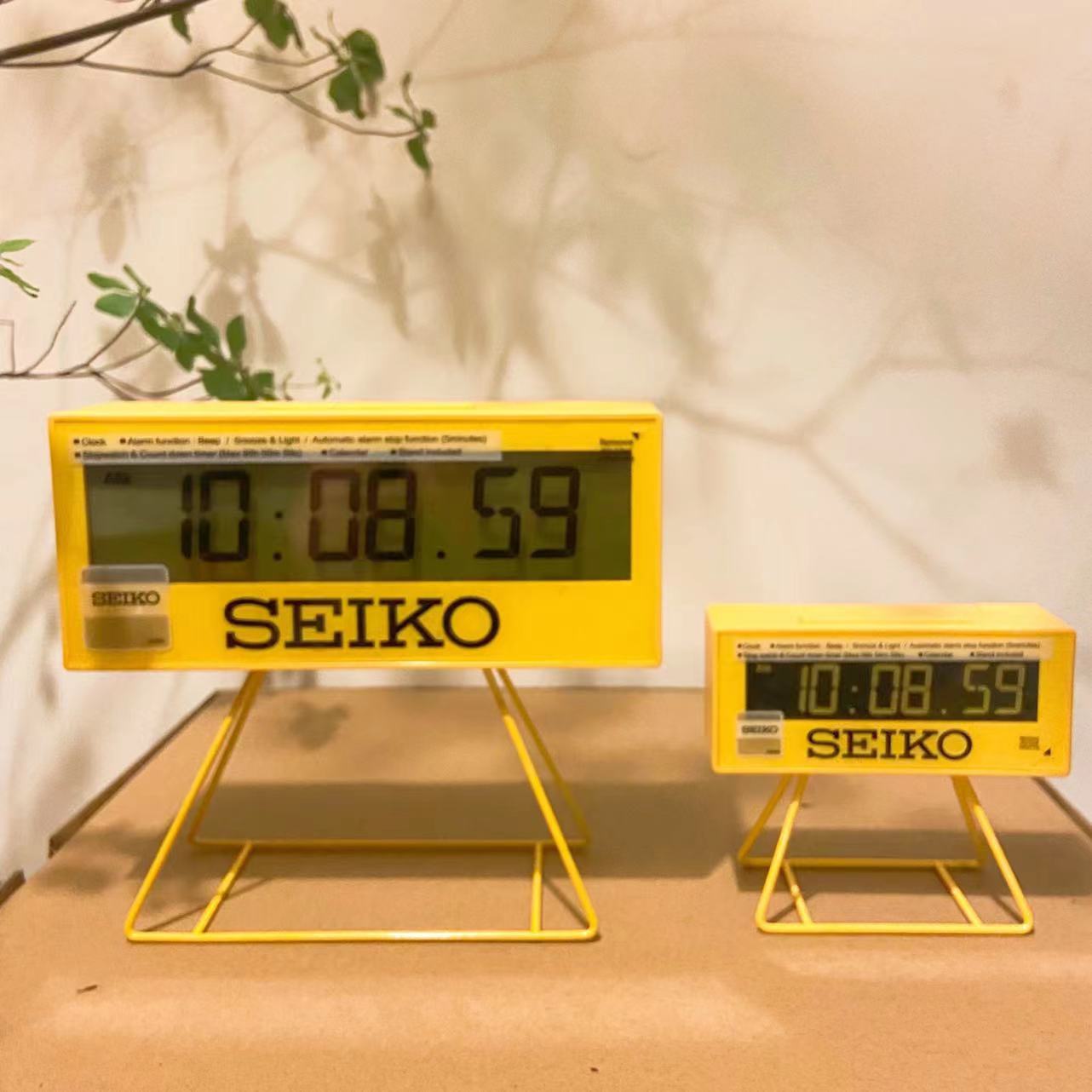 日本精工SEIKO全职高手喻文州叶修同款计时器码表多功能电子闹钟