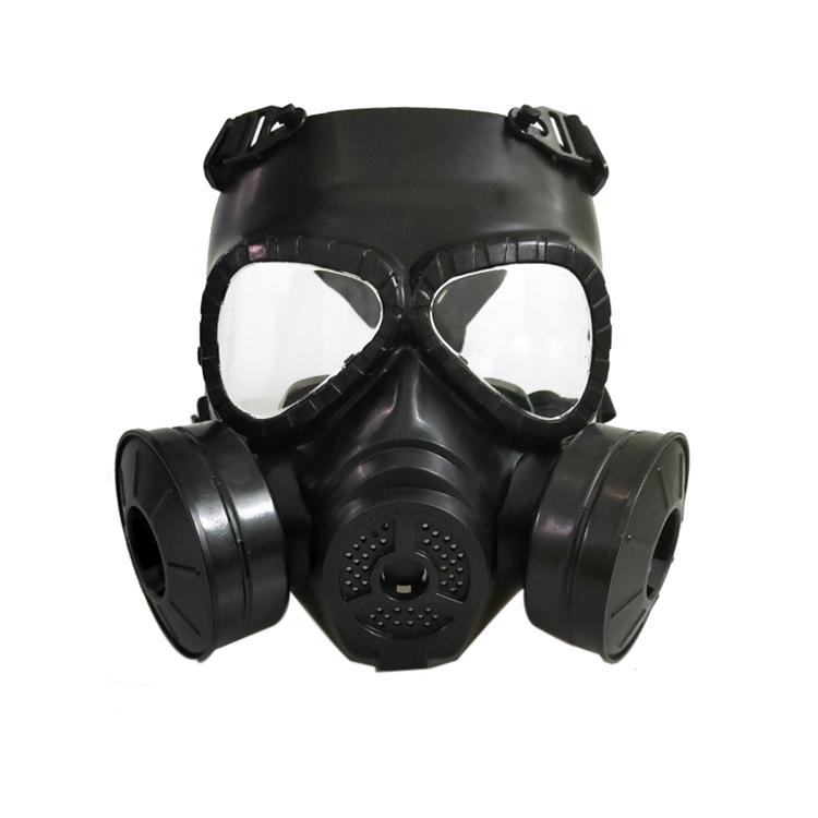 儿童成人吃鸡面具M04核战危机风扇防雾面罩 仿真防毒面具水弹面罩
