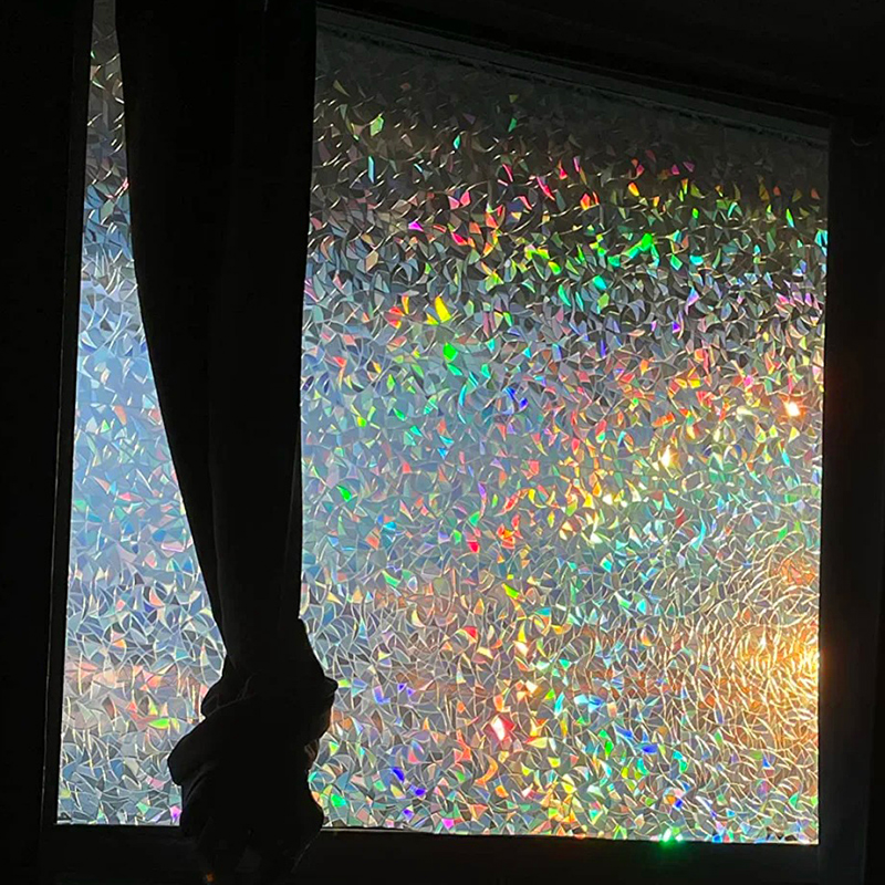 【绝美】彩色磨砂窗户贴纸透光不透明防窥防走光装饰窗花玻璃贴膜