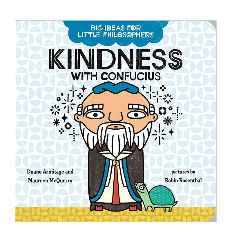 【现货】【Big Ideas For Little Philosophers】Kindness With Confucius，【小哲学家的大思想】孔子论善良
