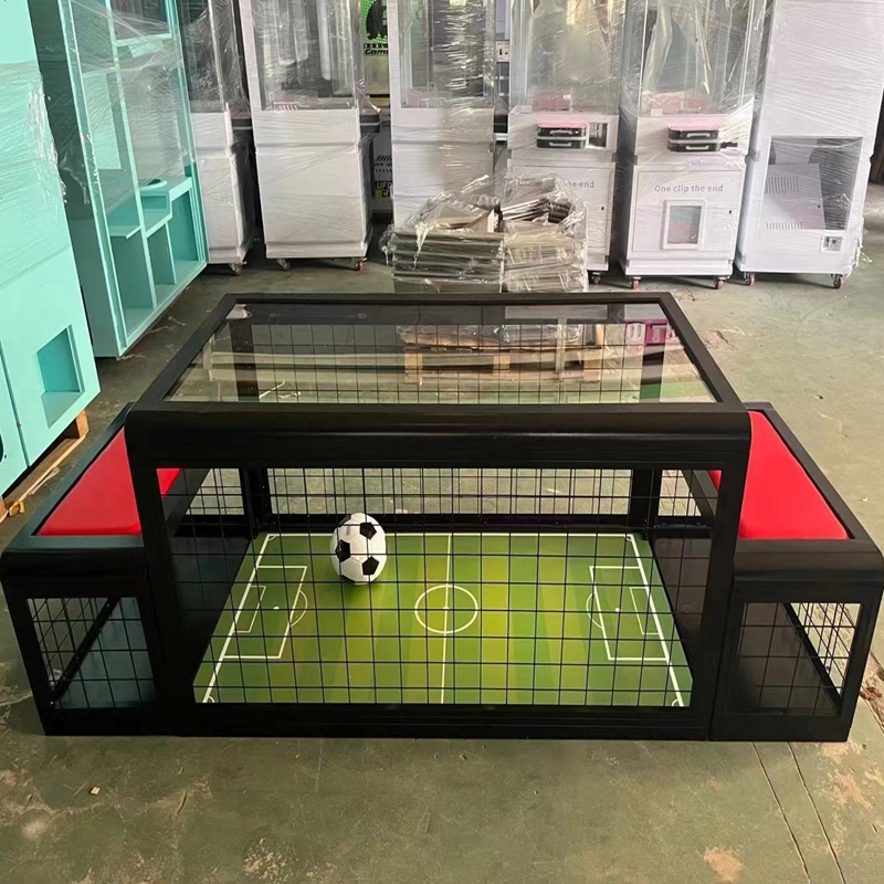 真人桌下足球机足球双人体育运动互动足球机桌下踢球亚洲杯专用