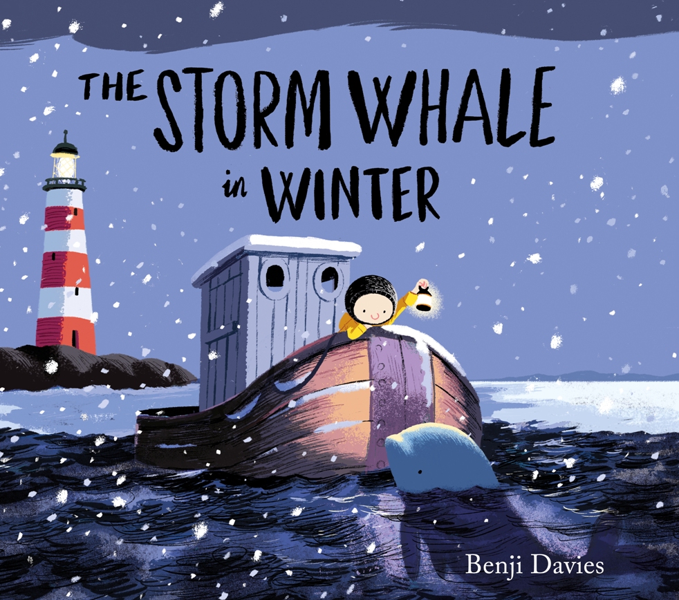 现货 英文原版 浴缸里的鲸鱼2：冬天来的鲸鱼 Benji Davies绘本 平装 The Storm Whale in Winter