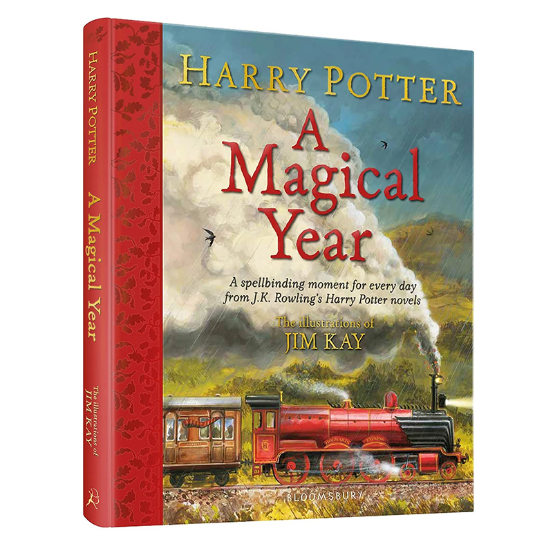 哈利波特-神奇的一年 A Magical Year 吉姆·凯艺术插画作品集 英文原版 JK罗琳 精装礼物书周边 青少年读物