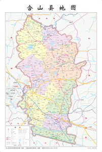 含山县1地图定制行政区划水系交通地形卫星流域小区村界打印旅游