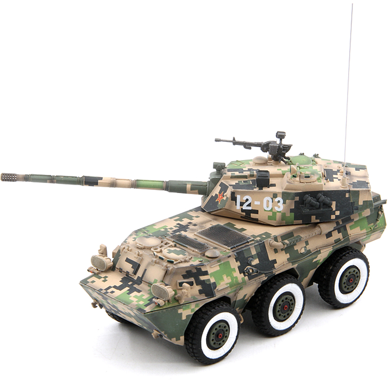 UNISTAR 中国PTL02轮式突击炮 02式装甲车 60周年阅兵 成品模型