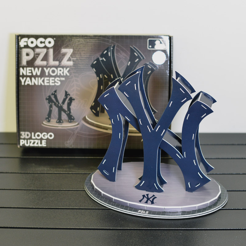 3D立体拼图美国职棒球大联盟MLB纽约扬基队洋基LOGO标志模型拼图