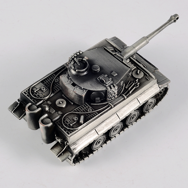 高档木公开物合金德国魏特曼虎式重型坦克1:72全金属成品模型摆件