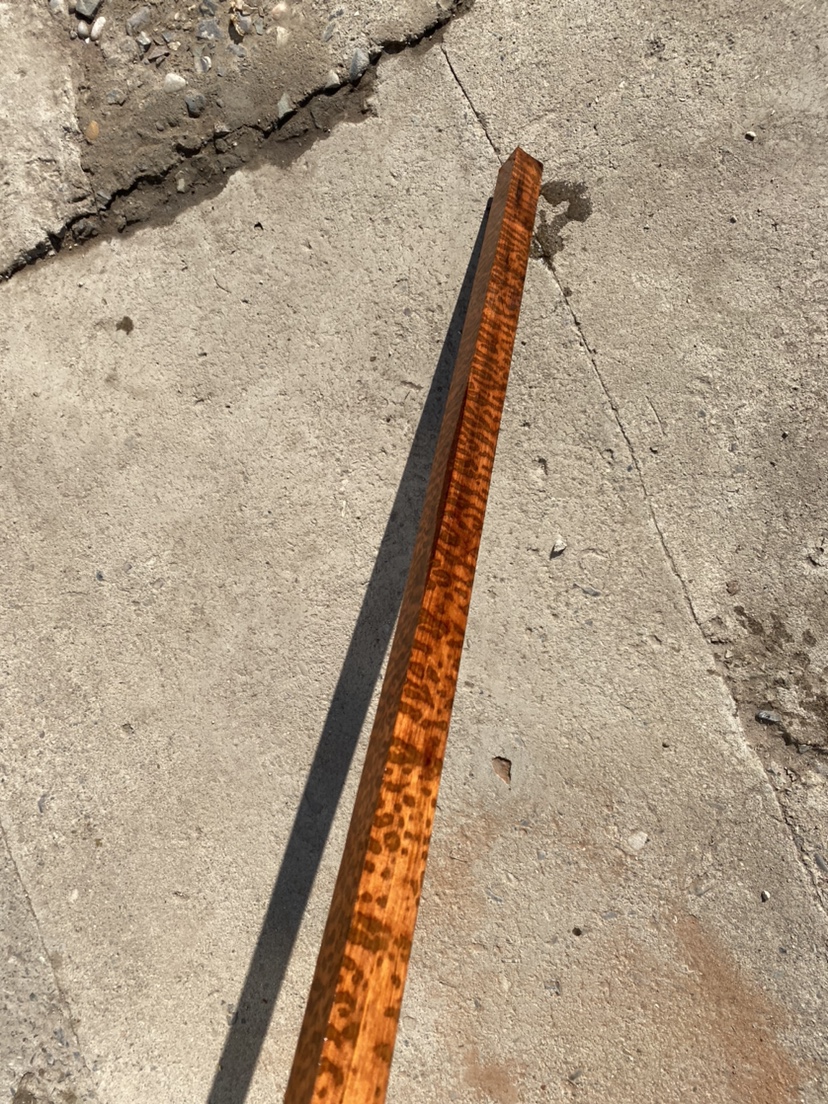 蛇纹木原木贴片刀把料定制蛇纹木源头厂家蛇纹木手杖料82x2.5x2.5