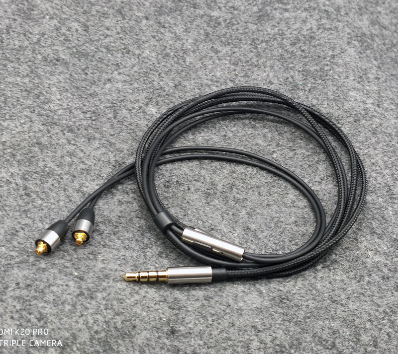 K3003线材单晶铜升级MMCX线材C5镀银线 升级发烧耳机线MMCX耳机线