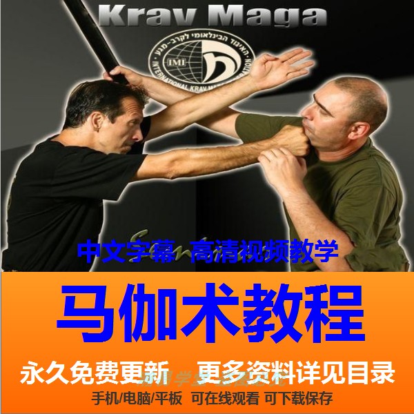 以色列马伽术视频教程徒手格斗防身术搏击防御自卫中文字幕教学